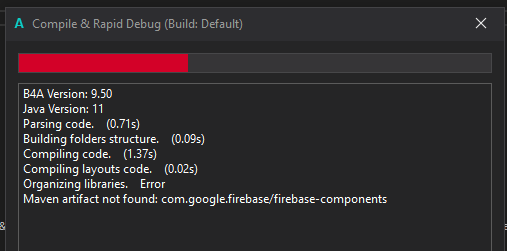 Maven artifact not found